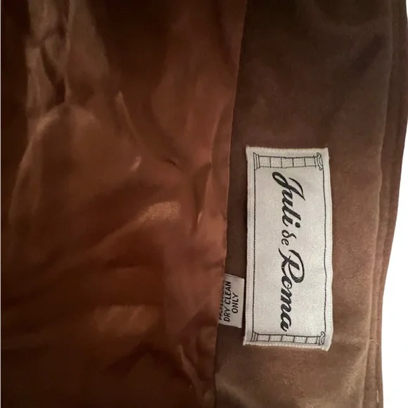 Beautiful Vintage Cashmere Trench Coat 🧥 🤎with silk interior - Picture 7 of 8